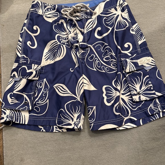 J. Crew Other - J. Crew Original Swimwear  Floral Trunks Mens Size 32 Hawaiian Cruise Tropical‎